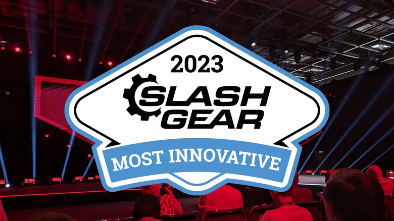 SlashGear 2023 Most Innovative award