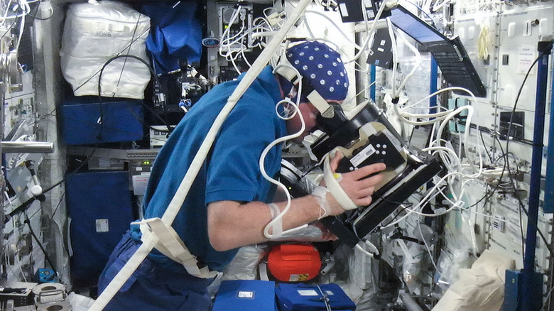 Astronaut Electroencephalogram electrode cap