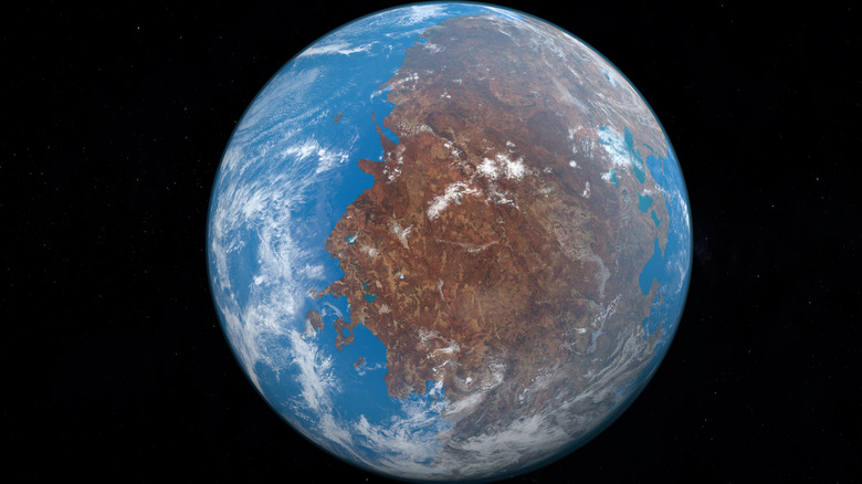 Earth Pangea model