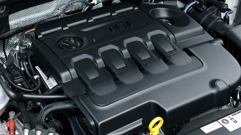 Volkswagen engine cover
