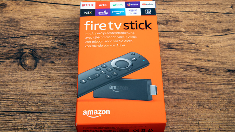 Amazon fire tv stick box