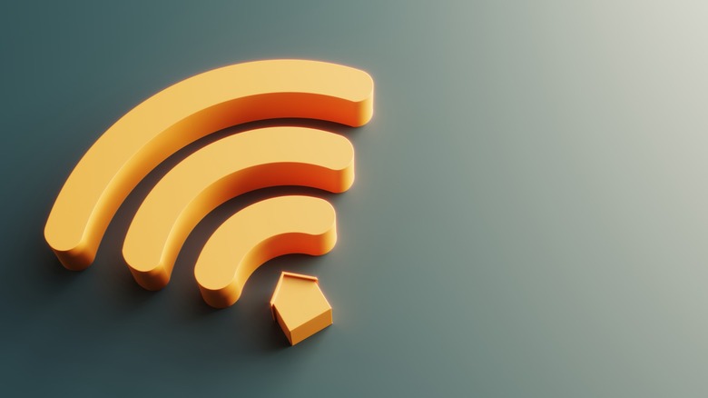 3D Wi-Fi symbol