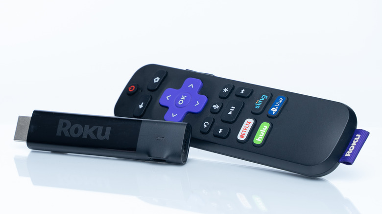 Roku streaming stick with remote